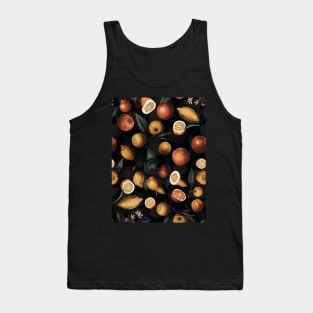 Vintage Fruit Pattern XXV - Night Tank Top